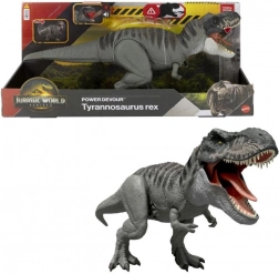 Dinosaure interactif T‑Rex JURASSIC WORLD avec lumières et sons