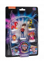 La Pat' Patrouille – tampons avec figurines, set de 5 pièces