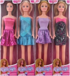 Poupée articulée 29 cm avec de longs cheveux