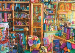 Puzzle 2000 pièces Paradis des chats