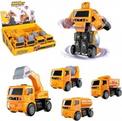 Voiture de chantier robotique à friction