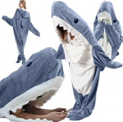 Combinaison douce et chaude / sac de couchage requin - taille M