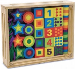 Grandes perles à enfiler pour enfants