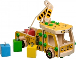 Grue en bois - set de construction Lucy & Leo