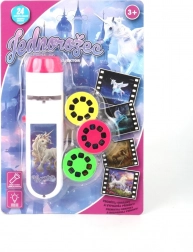 Lampe de poche et projecteur Licornes pour enfants