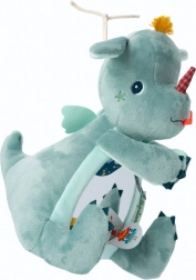 Lilliputiens – jouet textile avec miroir petit dragon Joe