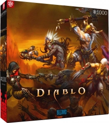 Puzzle GOOD LOOT Diablo - Bataille héroïque 1000 pièces