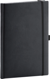 Carnet ligné NOTIQUE Aprint noir 15 x 21 cm