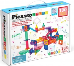 Jeu de construction magnétique PICASSO – 100 pièces piste à billes