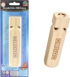 Maxim sifflet de locomotive à vapeur en bois