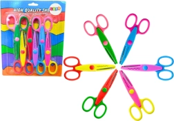 Ciseaux créatifs Motifs décoratifs colorés pour scrapbooking 6 pcs