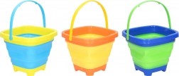 Seau pliable carré pour enfants 19 × 19 cm