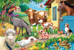 Puzzle Animaux de la ferme 60 pièces SCHMIDT