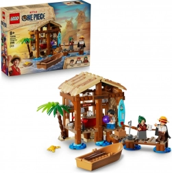 Set de construction One Piece – cabane au village de Fuusha