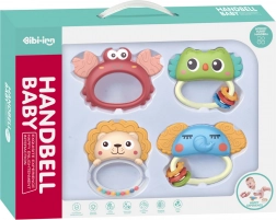 Ensemble de hochets et de jouets à mordre Animaux