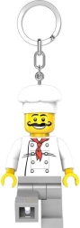 Lego iconic porte-clés lumineux chef cuisinier