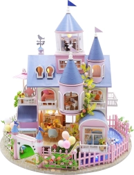 2Kids Toys château féerique — maison miniature avec éclairage LED
