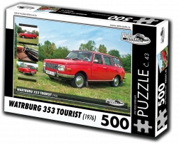 Puzzle Retro-Autos Wartburg 353 Tourist 1976 500 pièces
