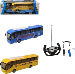 Bus télécommandé avec lumières