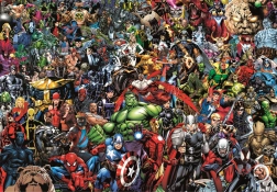 Puzzle de collection 1000 pièces Compact Puzzle Marvel