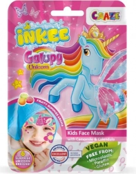 Masque visage en tissu Inkee Licorne Galupy