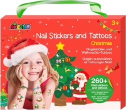 Autocollants pour ongles et tatouages temporaires – Noël