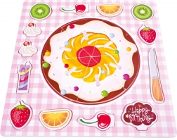 BINO puzzle en bois gâteau