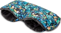 Manchon pour poussette SENSILLO avec motif toucans, 40 × 22 cm