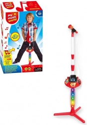 Microphone pour enfants à piles avec effets musicaux