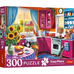 Puzzle 300 pièces EasyPiece – Matin dans la cuisine