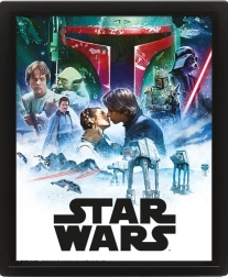 Puzzle 3D tableau Star Wars Épisode IV/V