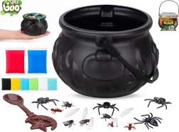 Chaudron magique avec slime et insectes Super Goo (8× 27 g)