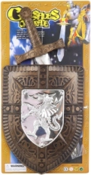 Set de chevalier pour enfants épée et bouclier