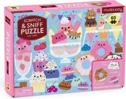 Puzzle Mudpuppy Café des chats parfumé – 60 pièces