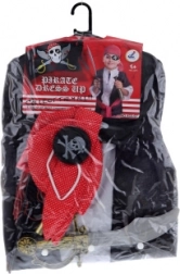 Costume de pirate pour enfants avec sabre et accessoires