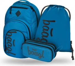 Ensemble BAAGL Coolmate Ocean Blue : Sac à dos, Trousse et Sac