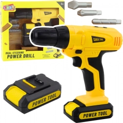 Perceuse-visseuse pour enfants à batterie avec embouts interchangeables