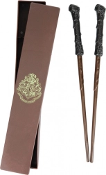 Baguettes de table Harry Potter avec étui Poudlard