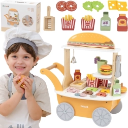 Stand à hamburgers en bois Viga