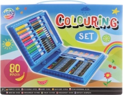 boîte avec matériel de peinture 80 pcs
