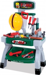 Établi pour enfants avec outils 44 × 28 × 71 cm