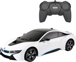 Voiture RC BMW i8 1:18 blanche