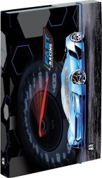 Boîte pour cahiers A5 avec motif voiture