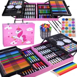 Ensemble artistique avec mallette 147 pcs
