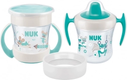 Gobelet pour enfants NUK Mini Cups 3-en-1 360° neutre