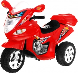 Moto électrique tricycle pour les tout-petits BJX-088 – Rouge