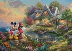 Puzzle Chouchous MICKEY ET MINNIE 1000 pièces