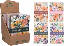 Carnet ligné Kvítí 21 × 14,5 cm, 80 pages