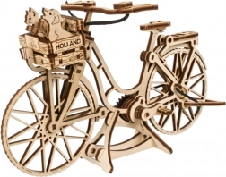 Ugears puzzle mécanique 3D en bois Vélo Holland (75 pièces)