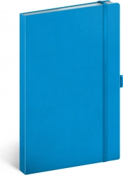 Carnet NOTIQUE bleu à points 13 × 21 cm